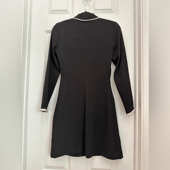 Sandro Collar Mini Dress - Picture 6 of 12